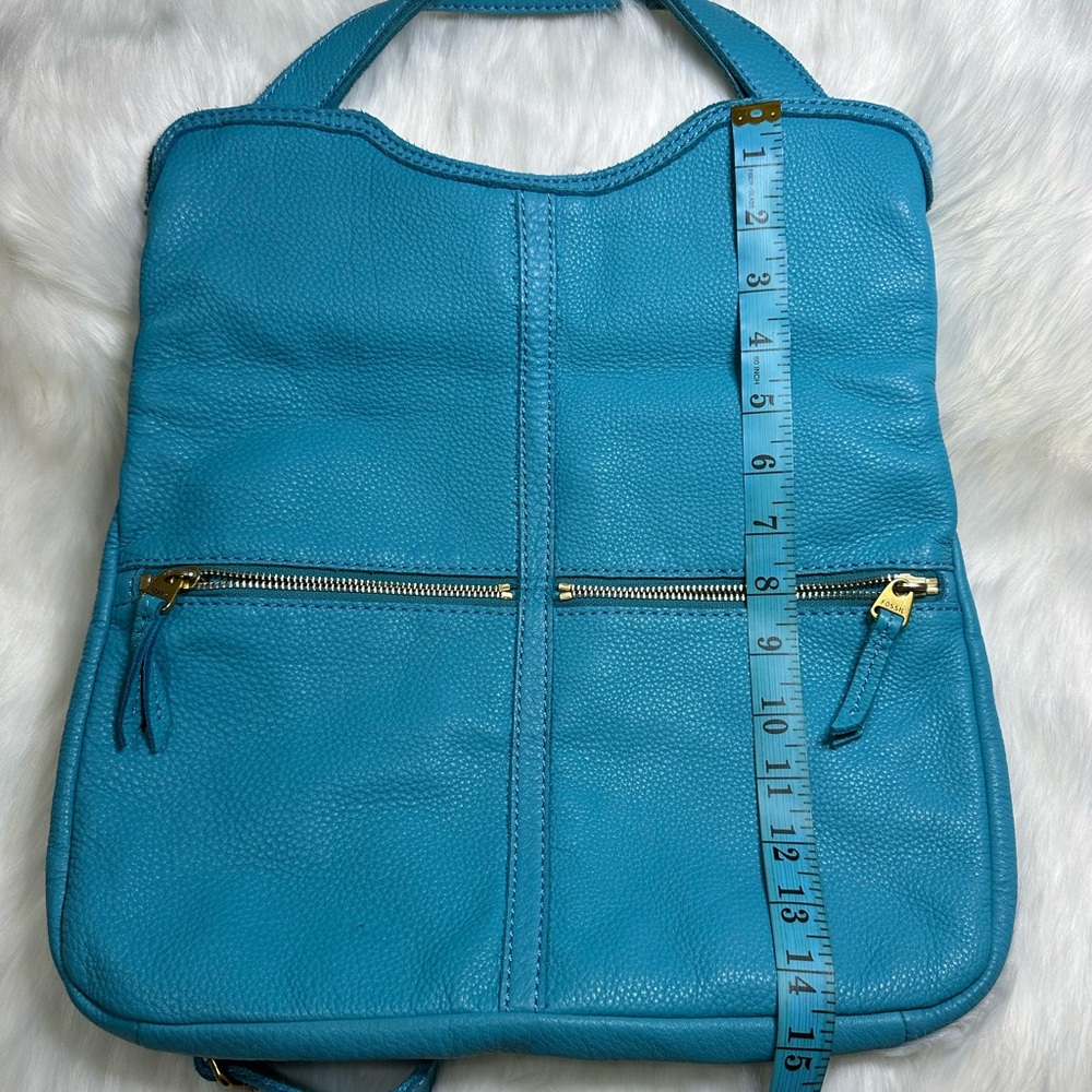 Retro Fossil Erin Foldover Tote/Satchel Cross Body - Picture 6 of 8